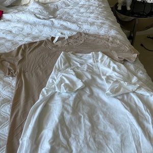 Two Lulu Lemon Short Sleeve shirts!  Perfect condition